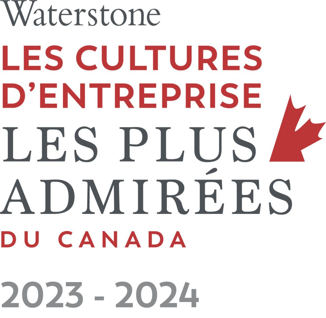 Waterstone Les Cultures D'enterprise Les Plus Admirees du Canada 2023-2024